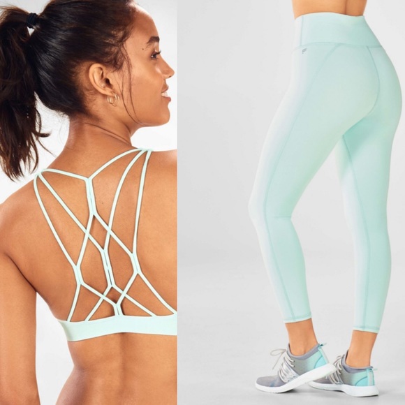Fabletics Pants - NWT 2 Pc Set Seamless Sportsbra, Powerhold Legging
